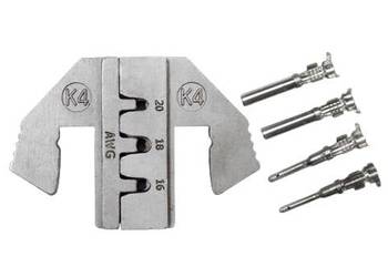 Matryca do zaciskania końcówek kablowych otwartych Deutsch (seria DT) (0.5…