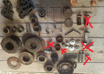 Junak m10 / m07 / kosz / sprzęgło / miska / kopka / magistrala / zabierak