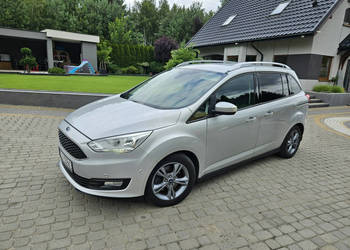 Ford Grand C-MAX 1.5 TDCi 120KM Titanium / Serwisowany / ZADBANY/ 90 tyś k…
