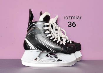 Łyżwy hokejowe CCM 9040 junior - mało używane - rozmiar 36 [#93]