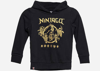 134 Bluza z kapturem Lego Ninjago czarna