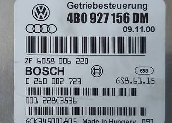 Sterownik skrzyni biegów Audi A6 C5 4B0 927 156 DM