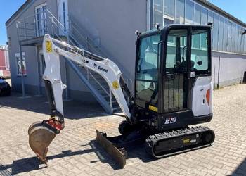 Bobcat E19 –minikoparka 13,6 KM –1 885 kg