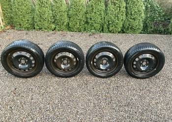 Audi A3 A4 koła zimowe felgi stalowe R16 + opony 205/55/16 zima ET-50