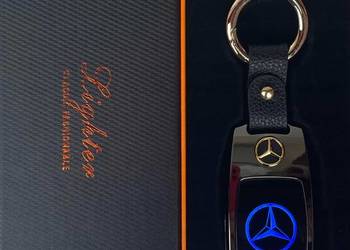 Elegancki brelok Mercedes zapalniczka żarowa