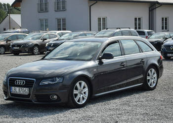 Audi A4 1.8B 3x S-line/ Oryginał Lakier/ Serwis/ Sprowadzony/ Opłacony B8 …