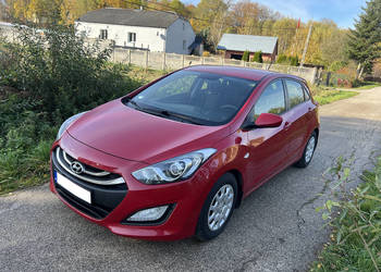 Hyundai i30 1.4 CRDI 90KM Hatchback Salon Polska Zadbany Czerwony