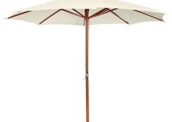 vidaXL Parasol 300 x 258 cm, piaskowa biel(sku40437)