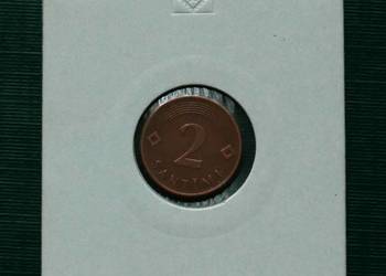 ŁOTWA - 2 santimy, 2007r ŁOTWA - 2 santimy, 2007r