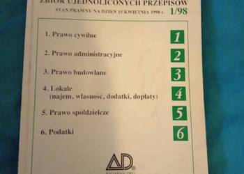 Sprzedam Nieruchomości zbiór ujedn. przepisów
