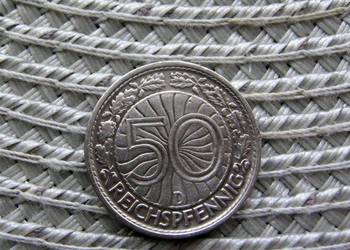 Niemcy 50 Reichspfennig 1928r - D