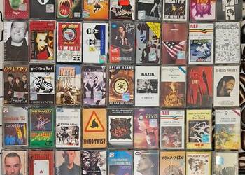 Kasety magnetofonowe oryginalne unikatowa kolekcja