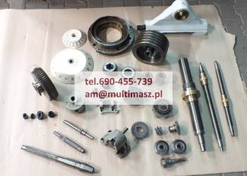 **Koła zęate, wałki, sprzęgło, przekładnia doHECKERT