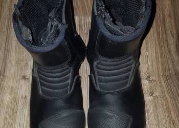 Buty motocyklowe MT Gear 40/41 skórzane na motocykl krótkie Hipora Skóra*