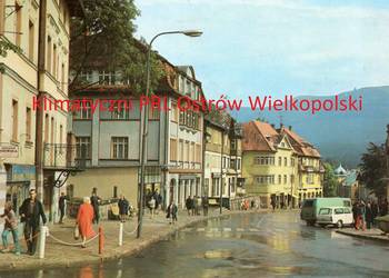 Szklarska Poręba pocztówka wysłana Iwanowice PRL 1986 rok