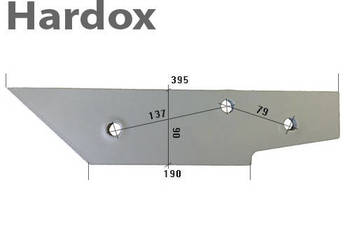 Płoza długa HARDOX 24061918/P części do pługa STEENO