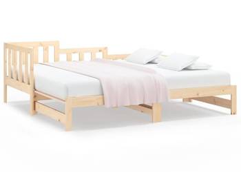 vidaXL Łóżko rozsuwane, 2x(90x190) cm(SKU:820746)