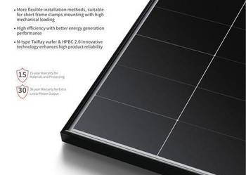 PALETA 36 szt. Moduł fotowoltaiczny LONGI 540W, Hi-MO X10, monokryształ, cz