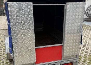 Najazd stalowo/aluminiowy do przyczepki