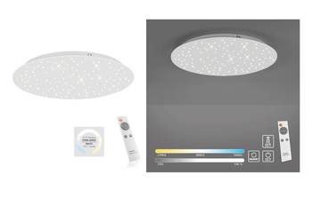 plafon okrągły SPARKLE 48CM średnicy aluminium