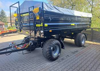 PRZYCZEPA ROLNICZA 8 ton paletówka Techmont NOWA gwarancja ine tez w ofer.