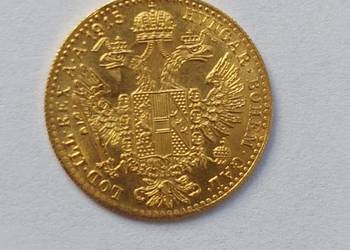 Złoty dukat austriacki 1915 złota moneta