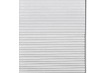 Roleta plisowana biała 70 x 200 cm WM-240600