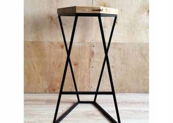 Hoker LOFT NA WYMIAR barowy DĄB stal industrialny