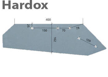 Lemiesz 300ha! HARDOX 925260131/P części do pługa POTTINGER