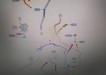 Przewód wspomagania Ford Transit 2593219 BK313A713AC AE AD