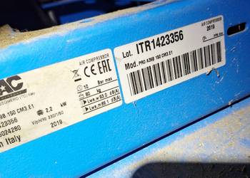 Kompresor AbAc 150 l praktycznie nieuzywany