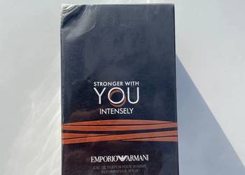 Armani Stronger With You Intensely EDP 100ml NOWY. Zafoliowany