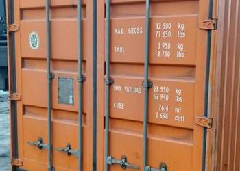 Sprzedam kontener morski 40 HC 12 metrowy - idealny