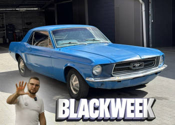 Ford Mustang Ford Mustang Coupe 1968 Pali i Jeździ Zdrowy Blacharsko Poszu…