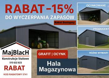 Garaż Blaszany | Montaż | Producent | Magazyn |Hala  – Maj-Blach