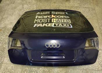 Klapa bagażnika Audi A6 C6 kombi granatowa niebieska