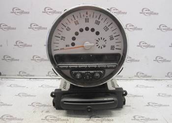 MINI COOPER II R56 Licznik zegary ANGLIK radio CD 3457050