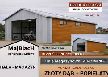 Garaż Blaszany | Konstrukcja Stalowa |Wiata |Hala |Profil – Maj-BlacH
