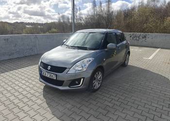 Suzuki Swift klima alufelgi LED tempomat przyciem. i el. szyby isofix centr