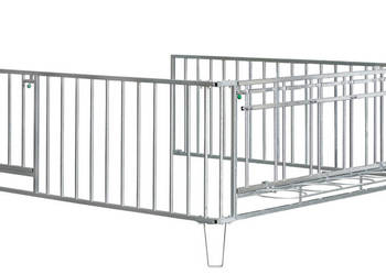 4-częściowe ogrodzenie dla domków dla cieląt XL-5 bez systemu blokującego…