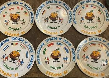 Kolekcjonerskie metalowe talerze España '82 – Mistrzostwa Świata 1982