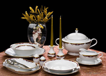 Serwis obiadowy Arabic Polska Porcelana ZP UNIA
