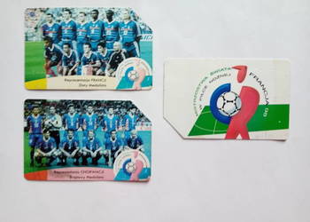 Karty telefoniczne MŚ w piłce nożnej Francji 98, 50 impulsów