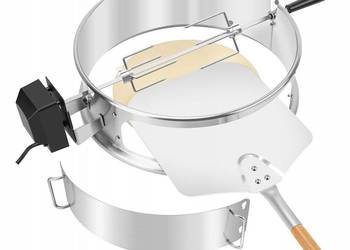 Zestaw Onlyfire PizzaRing stal nierdzewna do grilli Weber 47 cm