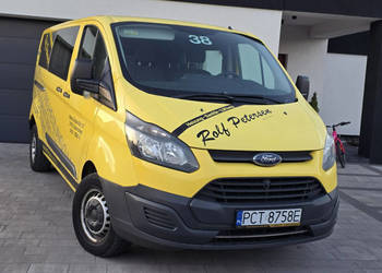 Ford Transit Custom DŁUGI LONG L2H1 bezwypadkowy, świeży rozrząd/ 6 osób D…