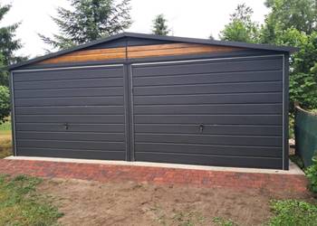 Garaż blaszany 6x5 PROMOCJA. Wzmocniony Profilami SZYBKA REALIZACJA