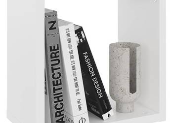 vidaXL Półki ścienne kostki, 2 szt., białe, 26x15x26 cm(SKU:807025)