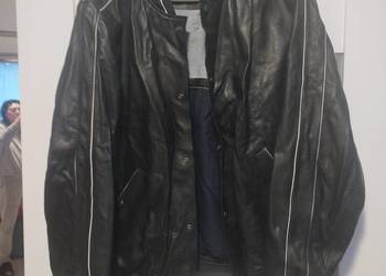 Kurtka skórzana szwedka Massimo Dutti