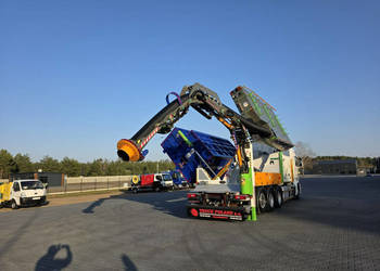 Scania V8 R580 MTS DINO 5 TRIPLE 54000V odkurzacz koparka ssąca koparka ss…