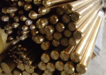 Pręty mosiężne, bezołowiowe CuZn42 max 80 ppm (Pb) Pręty mosiężne, bezołowiowe CuZn42 max 80 ppm (Pb)